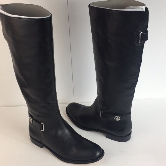 Coach Marina  Women's Leather Riding Boots - Picture 7 of 8